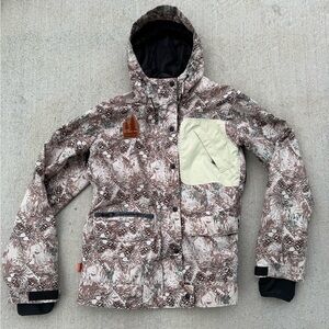 Grenade Fatigue Project Men’s M Medium Ski Snowboarding Jacket Acorn Design NICE